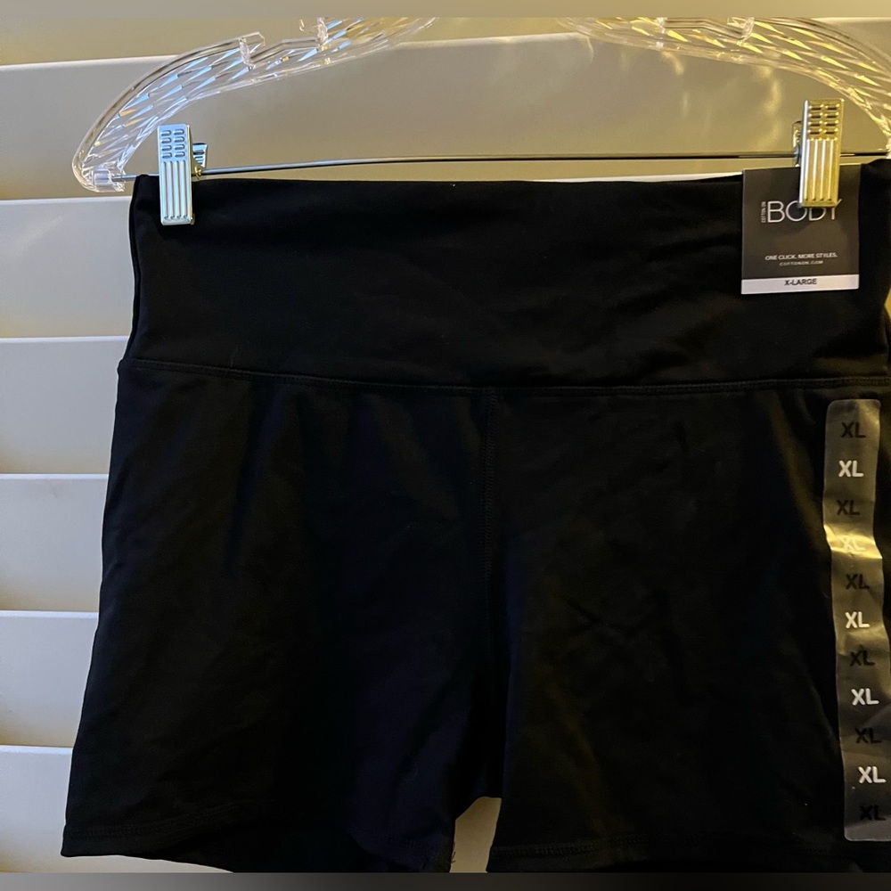 Cotton On - Highwaisted Shortie Short - Core Black - XL - Moisture Wicking